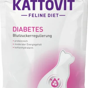 KATTOVIT Feline Diet Diabetes/Gewicht 400g Katzentrockenfutter Diätnahrung Mega-Angebot
